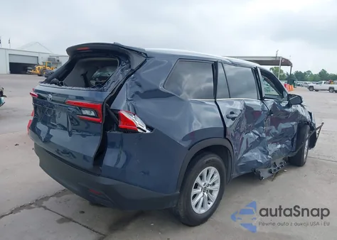 2024 Toyota Grand Highlander Limited/Xle from USA, damaged, VIN 5TDAAAA58RS001795
